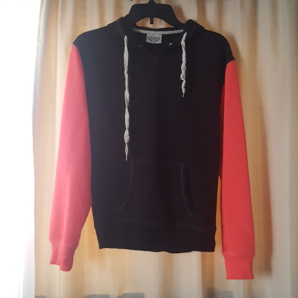 Black and pink hoodie